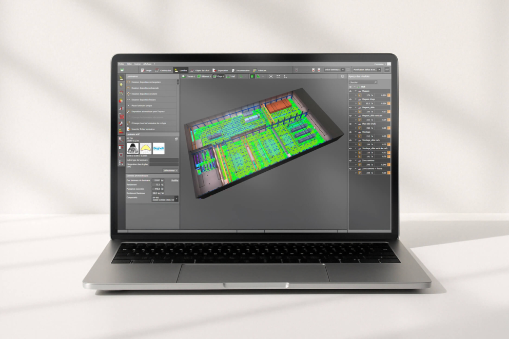 Dialux Selection Et Positionnement Des Luminaires