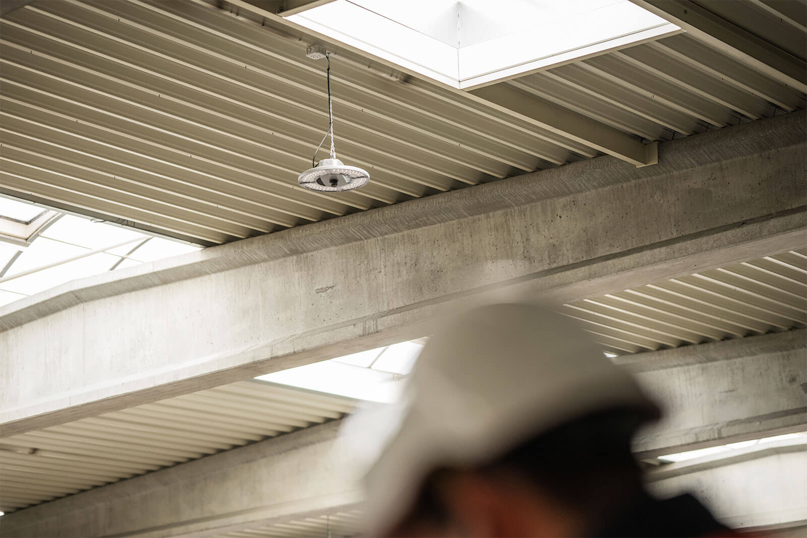 Ledlytics Luminaire Entrepôt Industriel