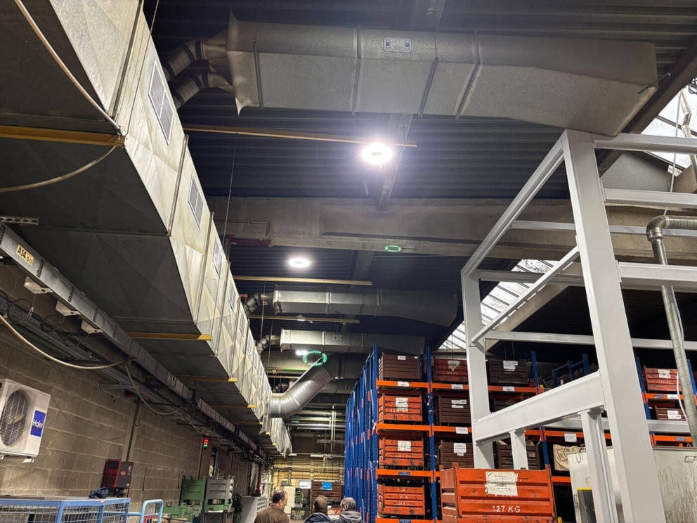 Ledlytics Zone De Stockage Industrielle